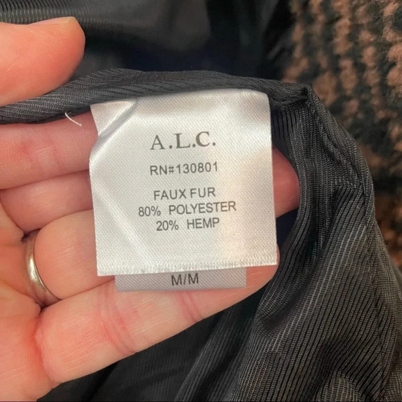 A.L.C Anderson Faux Shearling Coat - Picture 14 of 15